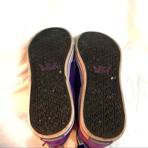 Purple Supra Skytop Men's Shoe Size 8 US Sneaker - Picture 7 of 7